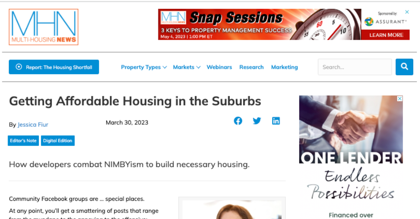 Multi-Housing News